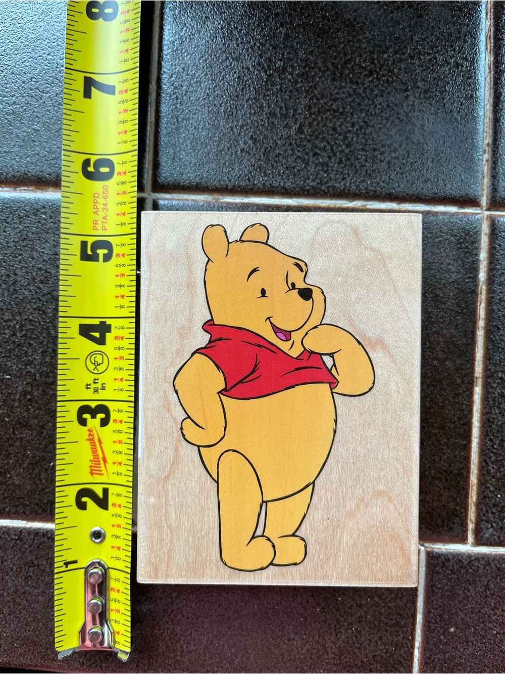 Disney- Pooh character All Night Media Rubber Stamps Set. - Picture 4 of 16